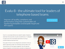 Tablet Screenshot of evalu-8.com